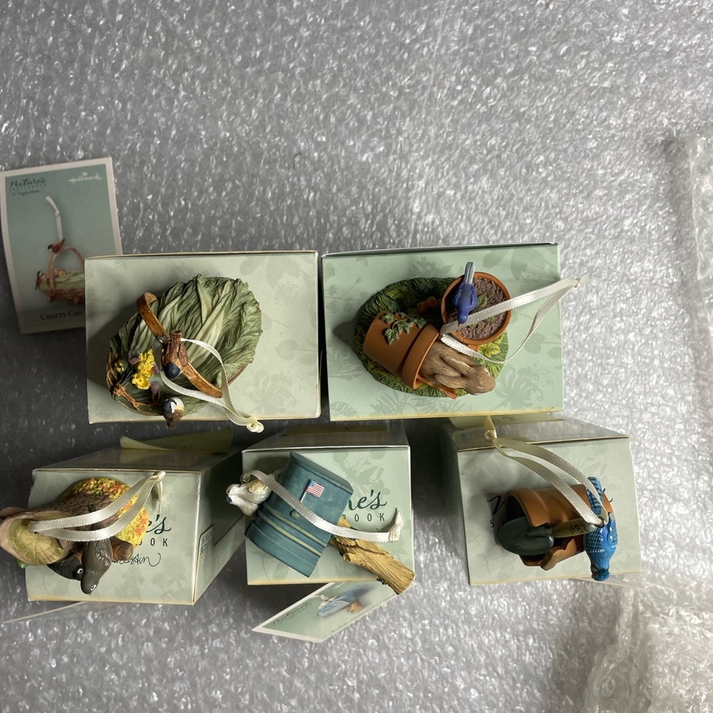 Hallmark Keepsake Ornaments Nature’s Sketchbook bundle - Picture 8 of 10